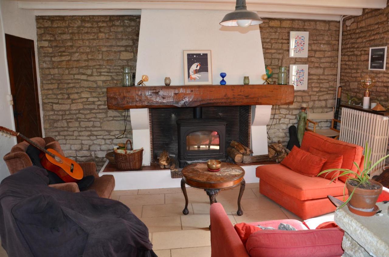 La Maison Des Herons Le Vanneau-Irleau エクステリア 写真